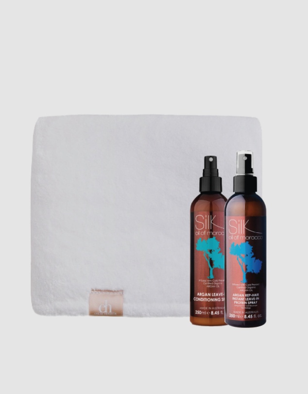 Silk Oil of Morocco - Argan Condition & Treat Hair Combo - Value Pack