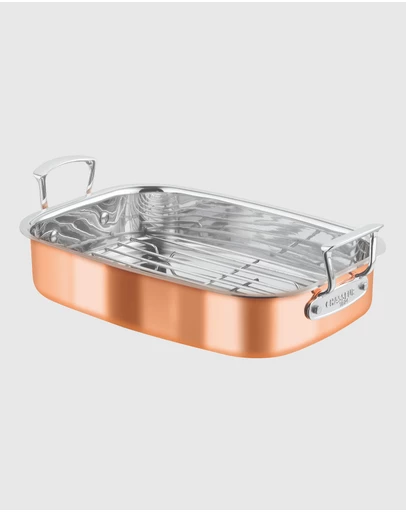 Chasseur - Escoffier Induction Roaster 35x26cm - Copper