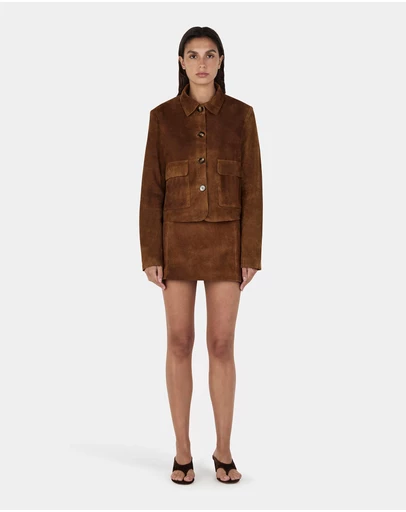 Hansen & Gretel - Logan Suede Coat