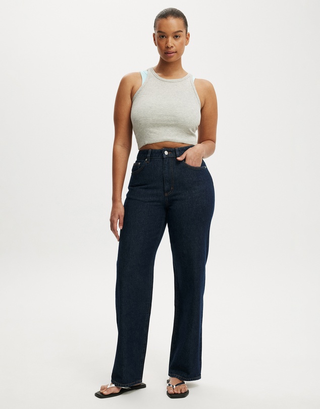 Cotton On - Curvy 91 Straight Jeans