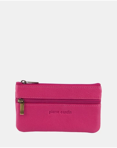 Pierre Cardin - Pierre Cardin Leather Coin Purse/Key Holder