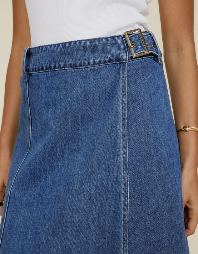 The Fated - Riley Denim Skirt