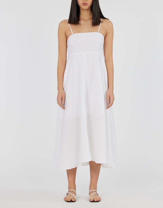 Amelius - Corinna Linen Midi Dress