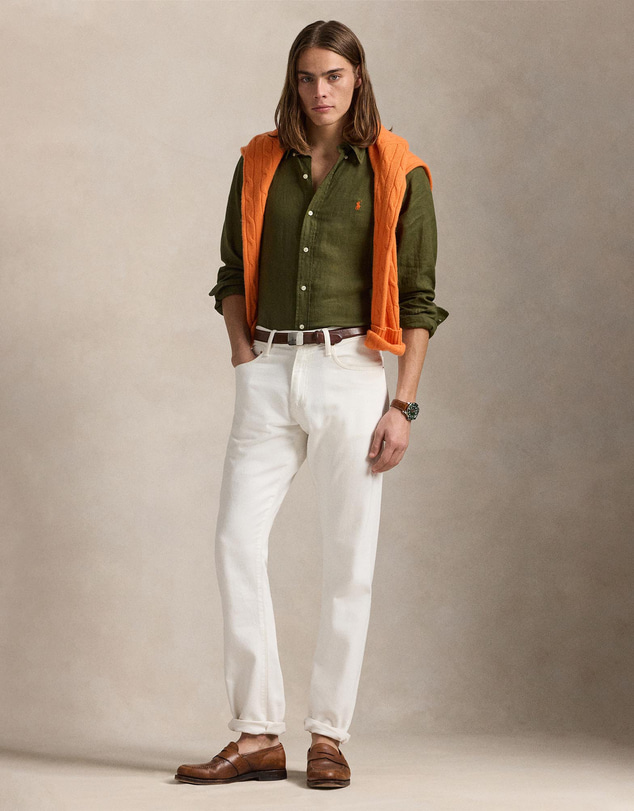 Polo Ralph Lauren - ICONIC EXCLUSIVE - Custom Fit Linen Shirt