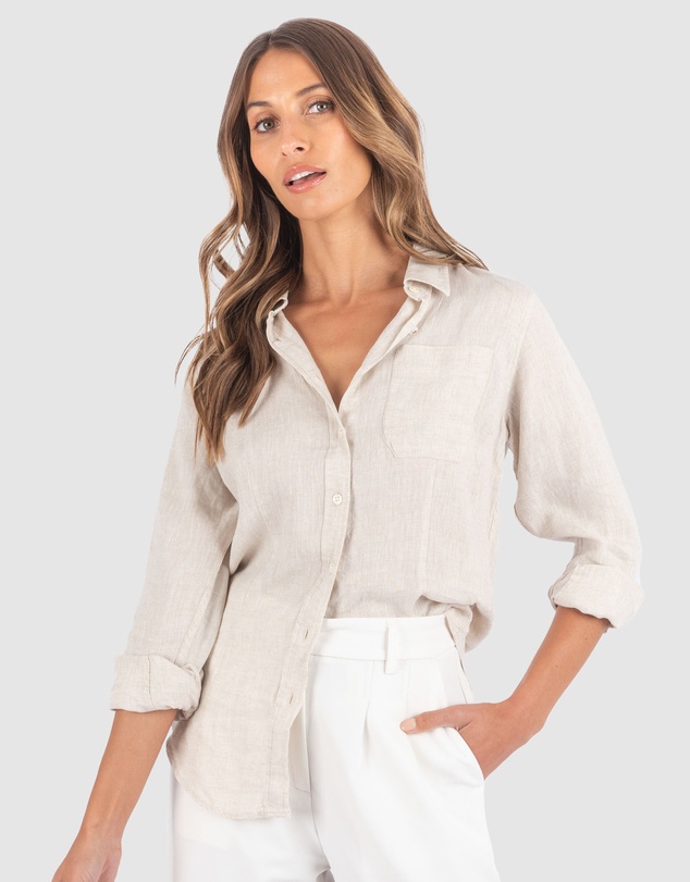 CAMIXA - Lina Linen Shirt