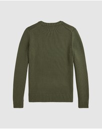 Polo Ralph Lauren - Cotton Crewneck Sweater - ICONIC EXCLUSIVE - Teens