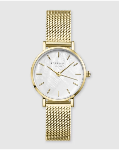 Rosefield - The Small Edit - Gold Mesh Band