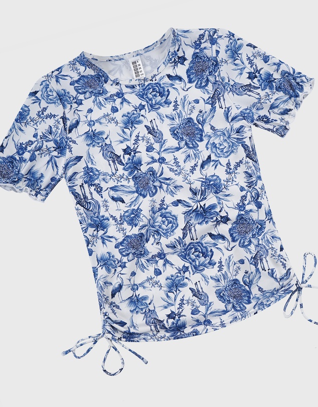 Aqua Blu Kids - Azalea Short Sleeve Rash Vest Set - Kids