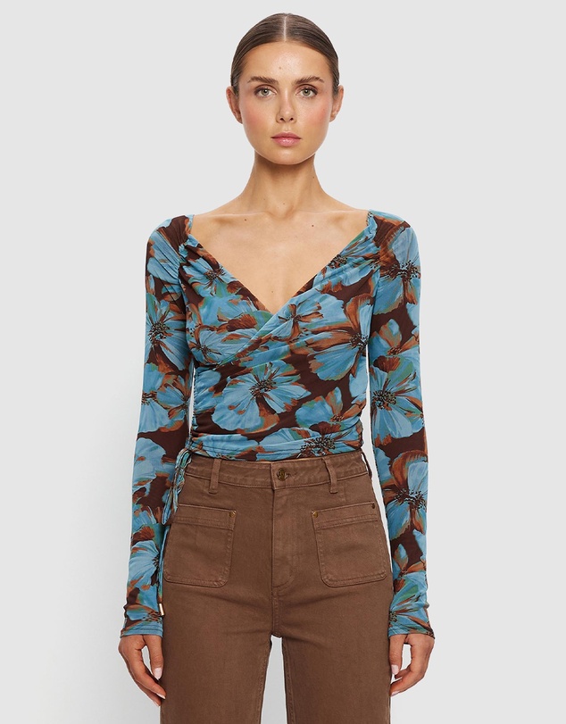 KIVARI - Nieve Mesh Top