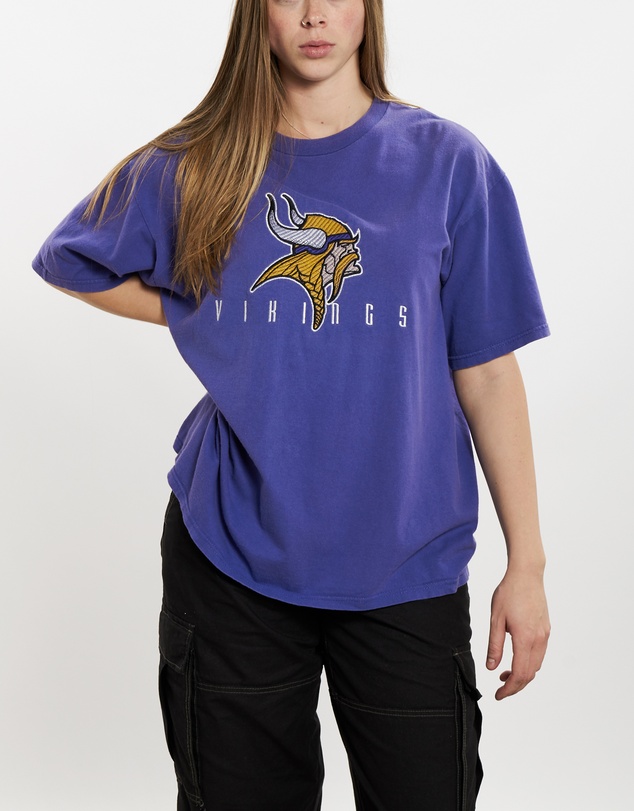 Vintage by The Real Deal - Pre Loved - 90s NFL Minnesota Vikings Tee