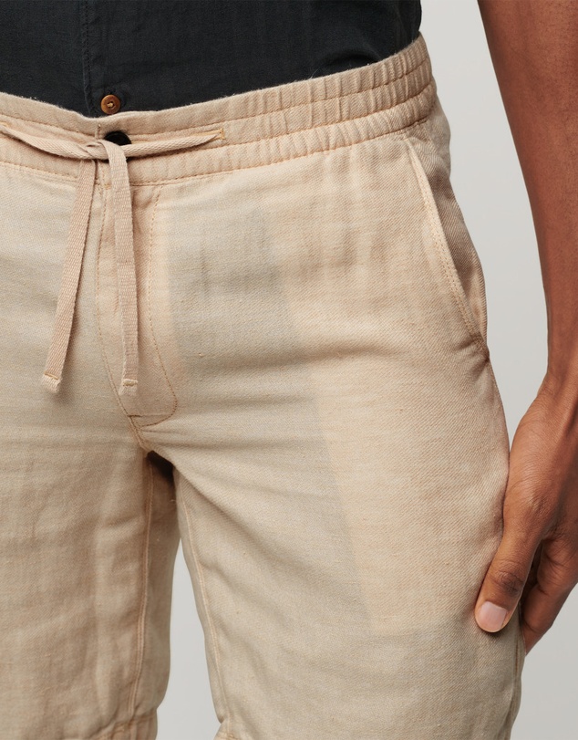Superdry - Drawstring Linen Shorts