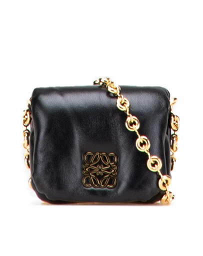 Pre-Loved by Azura Reborn - Pre-Loved Shiny Lambskin Goya Puffer Case