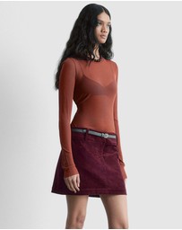 & Other Stories - Corduroy Mini Skirt