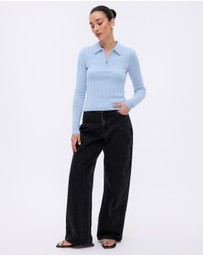Minima Esenciales - Vali Merino Wool Knit Polo