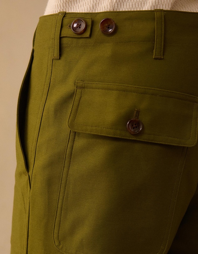 Charlton  - Khaki Safari Pants