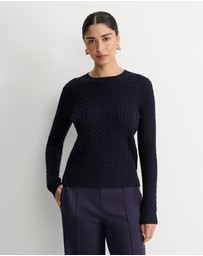 Sportscraft - Merino Wool Baby Cable Sweater