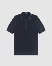 Fred Perry - Pique Stitch Knitted Shirt