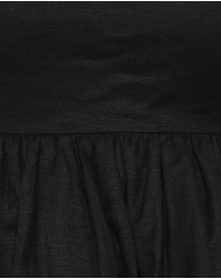 Petal & Pup - Ursa Peplum Top - Black
