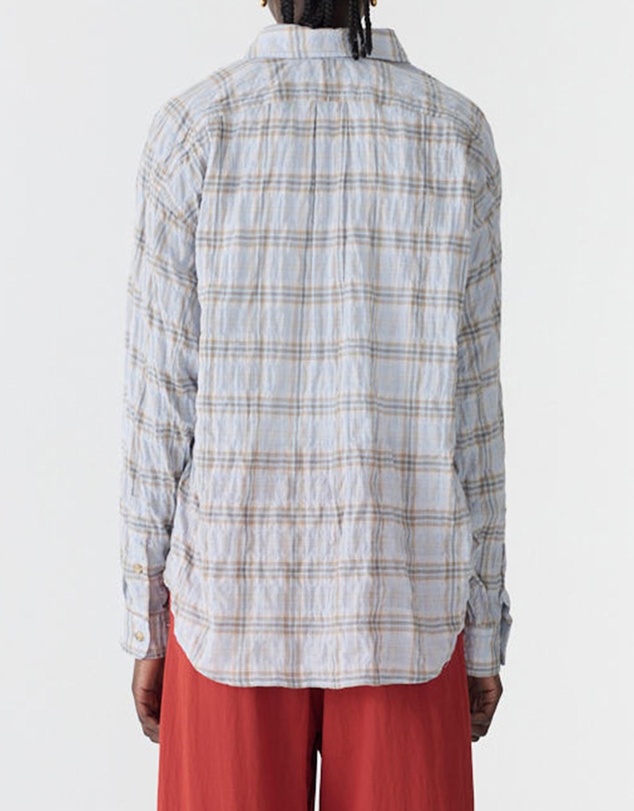 Bassike - Light Check Boxy Shirt