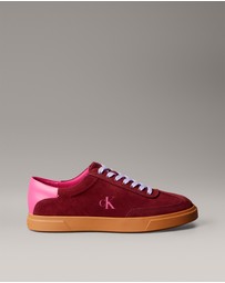Calvin Klein - Suede Signature Logo Trainers