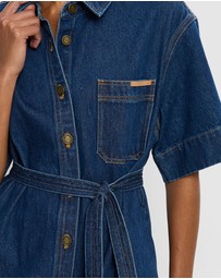 KIVARI - Indie Denim Playsuit