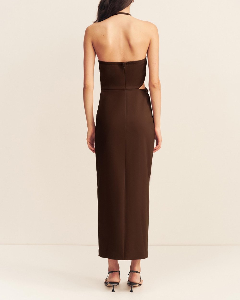 Lani Cut Out Buckle Midi Dress by Shona Joy Online | THE ICONIC | Australia