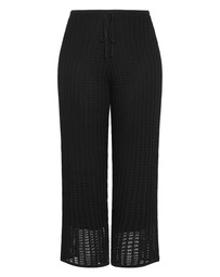 City Chic - Crochet Tie Lined Pant