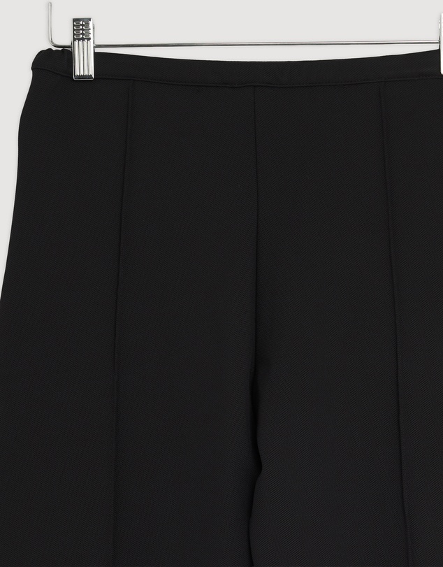 Revibe - Repaired Bassike Refined Pinstitch Capri Pants - AU 6