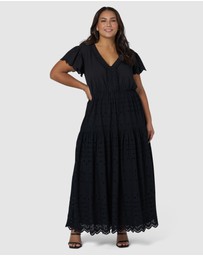 Indigo Tonic - Allegra Broderie Maxi Dress