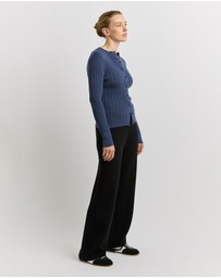 Toorallie - Variegated Rib Cardigan
