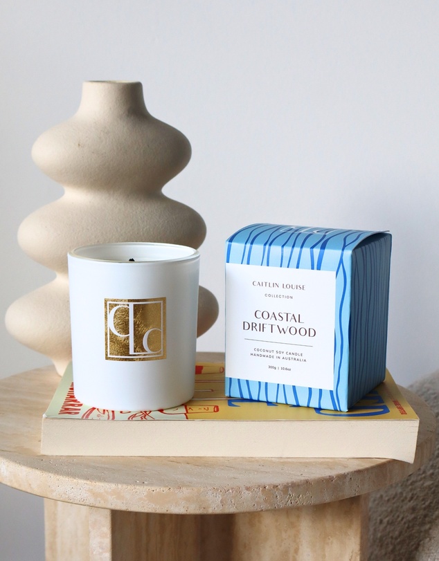 Caitlin Louise Collection - Coastal Driftwood Candle
