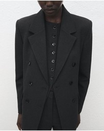 M.N.G - Double-Breasted Suit Jacket