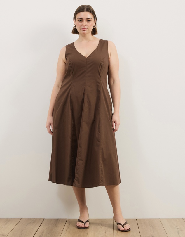 Atmos&Here Curvy - Daisy Sleeveless Midi Dress