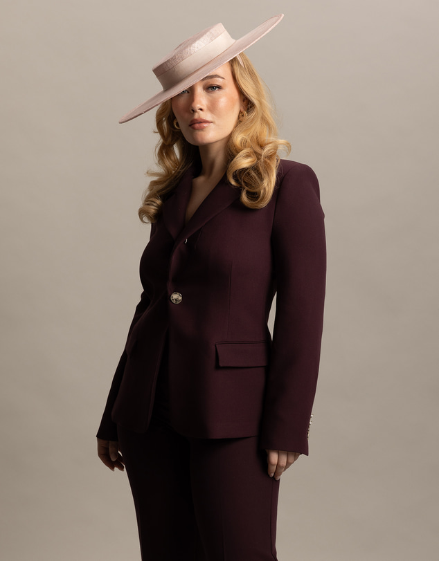 Morgan & Taylor - Alissa Racewear Boater in Pink