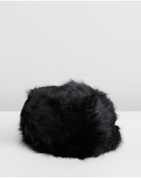 Morgan & Taylor - Elaina Faux Fur Cossack Ski Hat