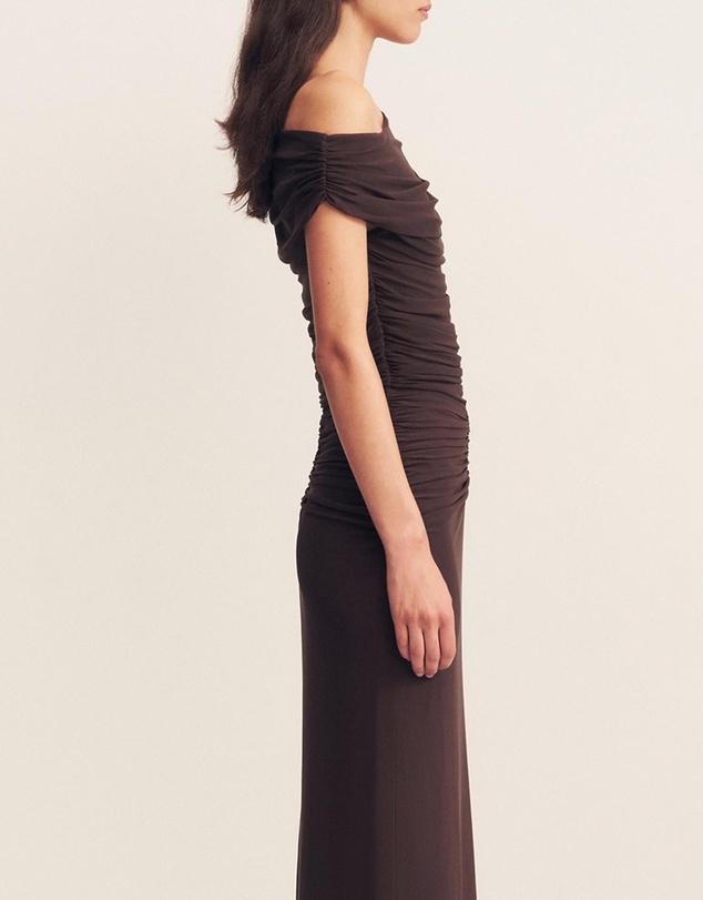 Shona Joy - Mira Off Shoulder Maxi Dress