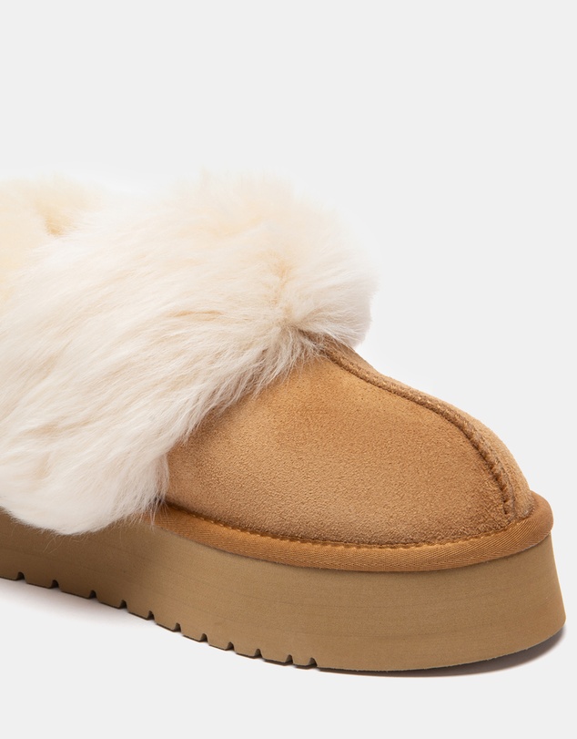 EVERAU - Australian Shepherd Ugg Nordell Cow Suede Upper House Shoes