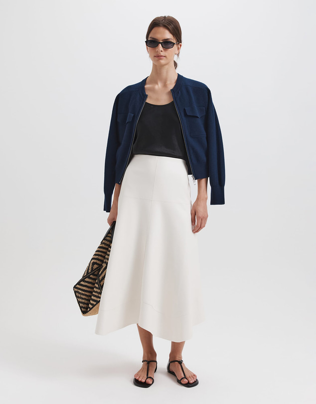 SABA - Amaya Boiled Wool Bomber