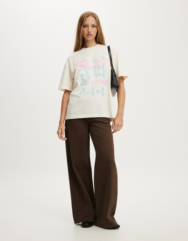 Cotton On - The Lcn Music Boxy Graphic Tee