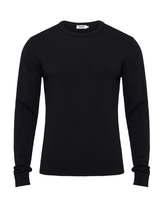 Oxford - Crew Neck Pure Merino Wool Pullover