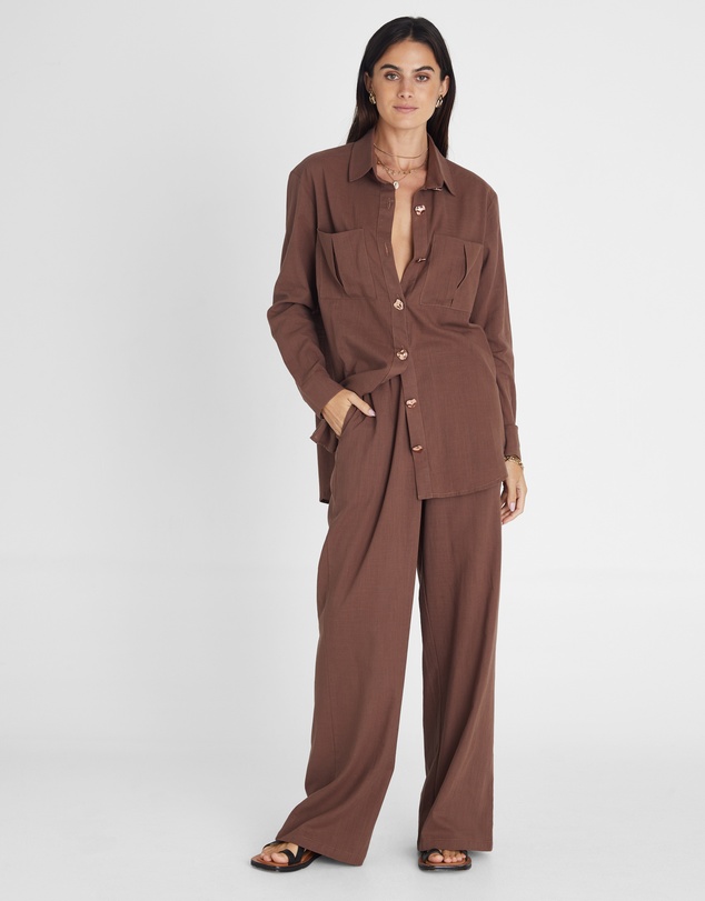 Heaven Australia - Garnet Relaxed Wide Leg Pant