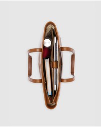 Florence - The Beatrice Tan Leather Tote Work Bag