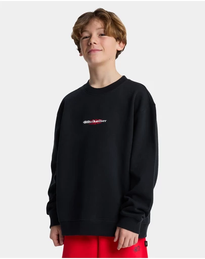 Quiksilver - Boys 8 to 16 Mercury Trident Crew Neck