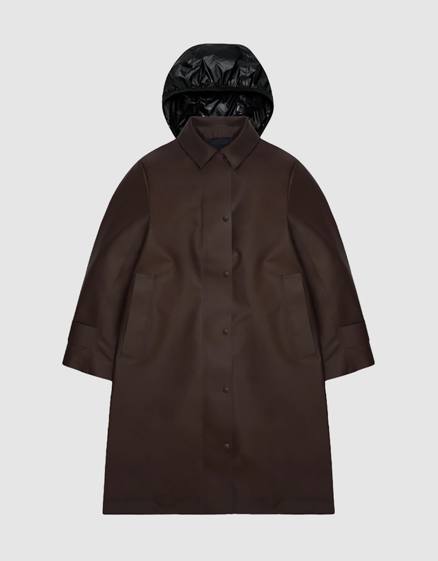 RAINS - Nara Long W Jacket Bark