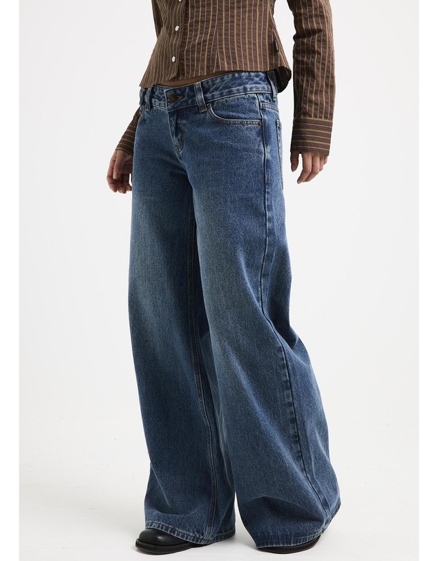 Insight - Elise Low Wide Denim Jeans
