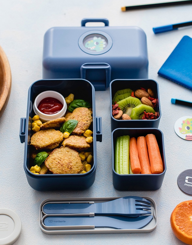Monbento - Monbento Mb Tresor Kids Bento Box - Blue Infinity