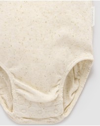 Purebaby - Appliqued Bodysuit -Kids-Babies
