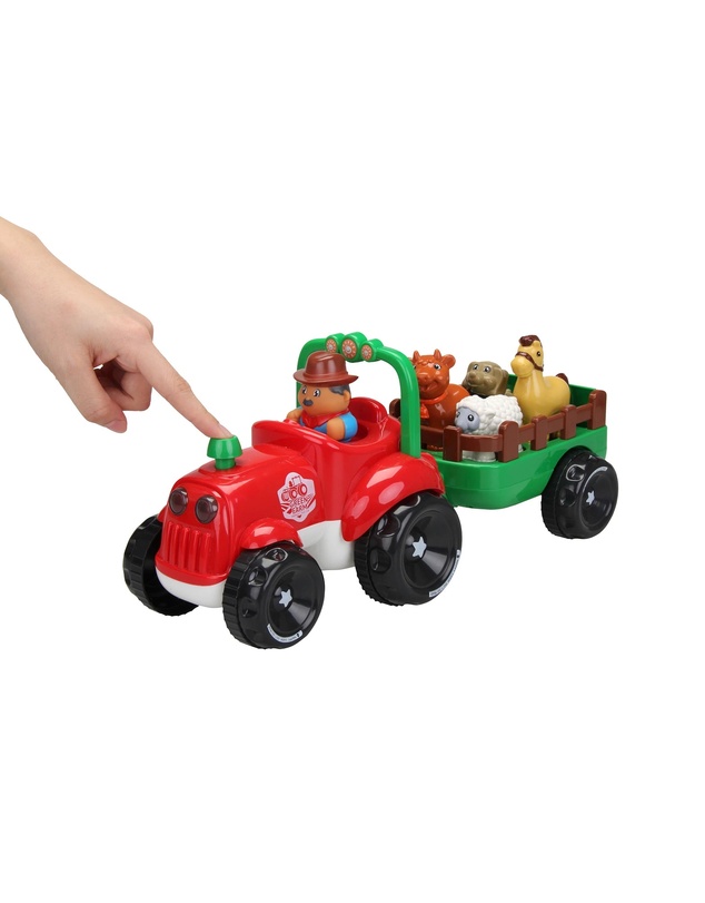 Bright Child - Farm Friends Musical Tractor - Assorted