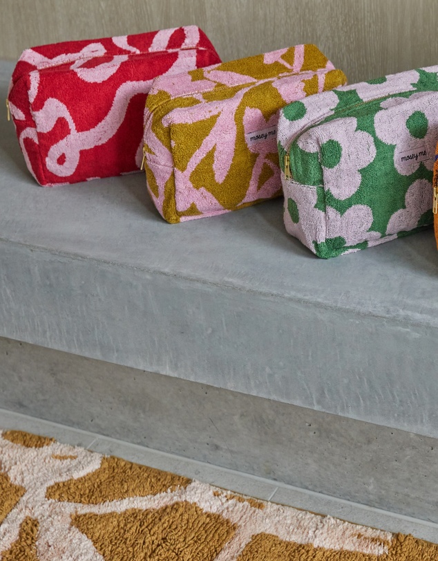 Mosey Me - Ribbon Terry Toiletry Bag