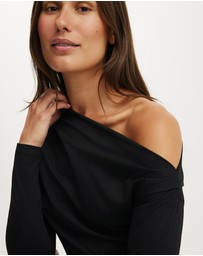 Cotton On - Georgie Off Shoulder Long Sleeve